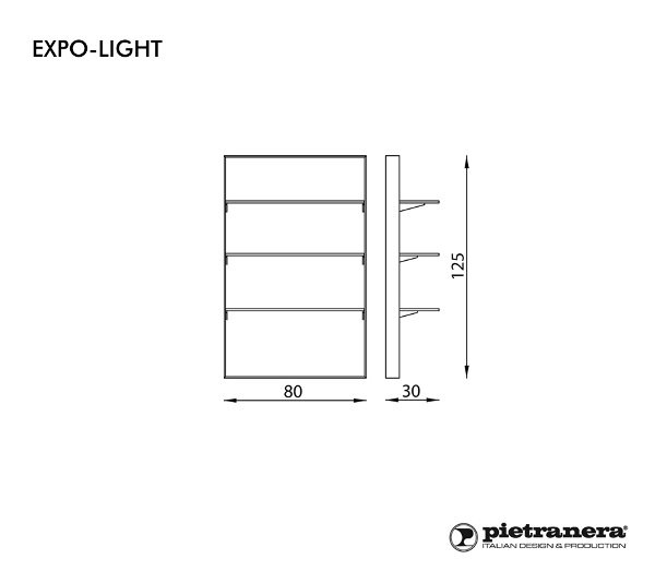Витрина Pietranera EXPO LIGHT 885 Витрина Pietranera EXPO LIGHT 885