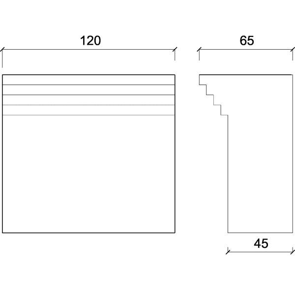 Стойка администратора Gamma&Bross LE COMPTOIR 120 GSLC002CA