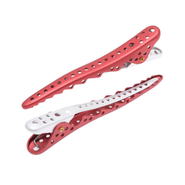 Комплект зажимов Y.S.PARK Shark Clip (8 штук) Shark Clip red Комплект зажимов Y.S.PARK Shark Clip (8 штук) Shark Clip red