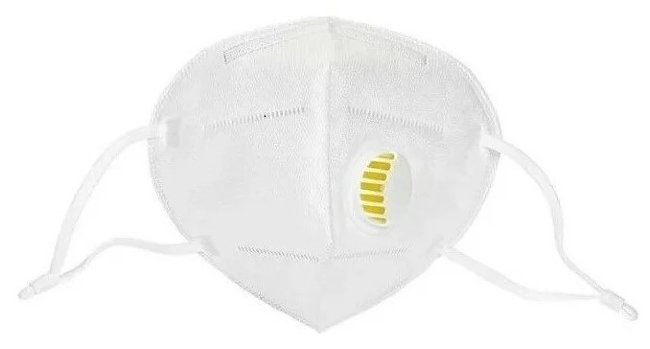 Маска-респиратор KN95, с клапаном, многослойная, класс защиты FFP2 Маска-респиратор KN95, с клапаном, многослойная, класс защиты FFP2