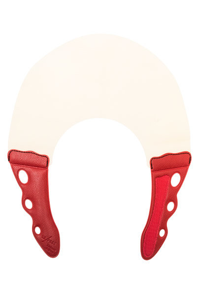 Воротник для стрижки и окрашивания Y.S.PARK 0.6мм YS-NF06-Nat/Red Воротник для стрижки и окрашивания Y.S.PARK 0.6мм YS-NF06-Nat/Red