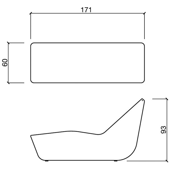 Шезлонг Gamma&Bross SPA LOUNGE GSP0030SL Шезлонг Gamma&Bross SPA LOUNGE GSP0030SL