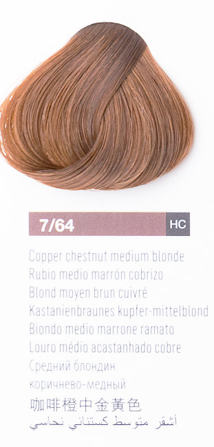 Средний блондин коричнево-медный цвет, крем-краска LAKME CHROMA 7/64 77641 Средний блондин коричнево-медный цвет, крем-краска LAKME CHROMA 7/64 77641