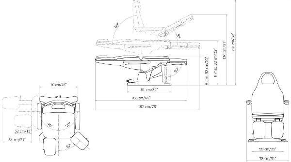 Кресло педикюрное LEMI PODO DREAM 205 White Кресло педикюрное LEMI PODO DREAM 205 White