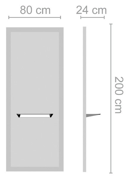 Зеркало парикмахерское Ceriotti JILL G9853