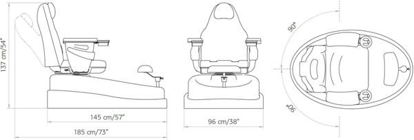 Педикюрная группа LEMI PEDI SPA ECO 121 ECO Педикюрная группа LEMI PEDI SPA ECO 121 ECO