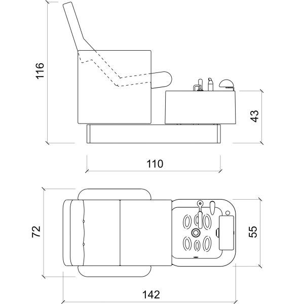 Педикюрная группа Gamma&Bross HYDROLOUNGE GSP0013PE/Promo Педикюрная группа Gamma&Bross HYDROLOUNGE GSP0013PE/Promo