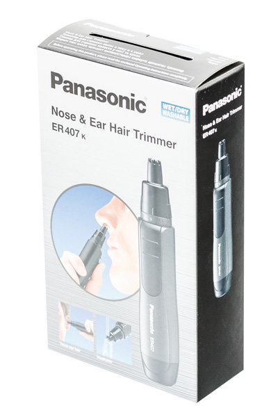 Триммер на батарейках Panasonic для носа и ушей ER407 Триммер на батарейках Panasonic для носа и ушей ER407