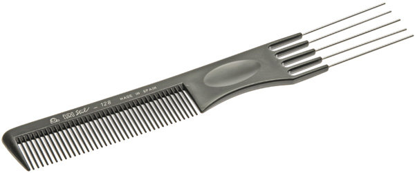 Расчёска с металлической "вилкой" Eurostil 128 Расчёска с металлической "вилкой" Eurostil 128