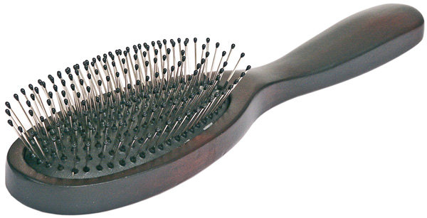 Щётка массажная TITANIA с металлическими зубчиками большая 1839 Щётка массажная TITANIA с металлическими зубчиками большая 1839