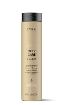 Восстанавливающий шампунь для поврежденных волос LAKME Deep Care Shampoo 300 мл 44712