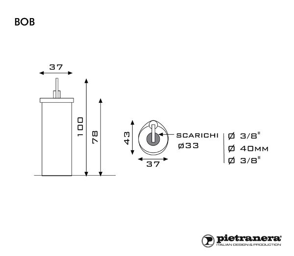 Мойка Pietranera BOB 505