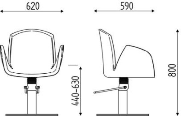 Кресло парикмахерское Karisma LILIUM K10.8R Кресло парикмахерское Karisma LILIUM K10.8R