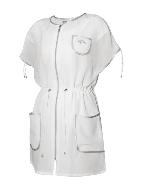 Халат для парикмахера "Инструменты Россия" ПРО-ЛАЙН белый 5960135 S Халат для парикмахера "Инструменты Россия" ПРО-ЛАЙН белый 5960135 S