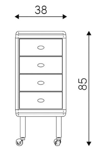 Тележка Pietranera VANGUARD 127.01