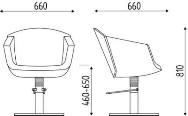 Кресло парикмахерское Karisma LOTO WOOD K29W.7R Кресло парикмахерское Karisma LOTO WOOD K29W.7R