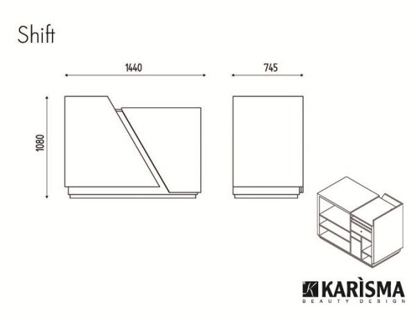 Стойка администратора Karisma SHIFT K668 Стойка администратора Karisma SHIFT K668