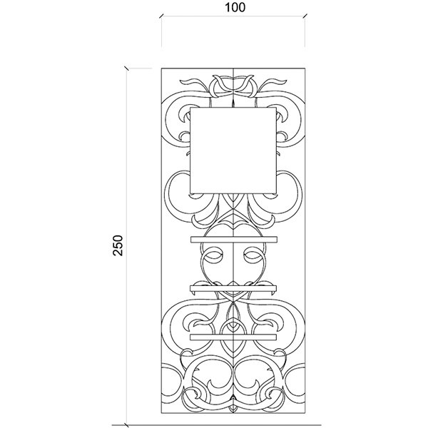 Витрина Gamma&Bross ARTFORM RETAIL 2