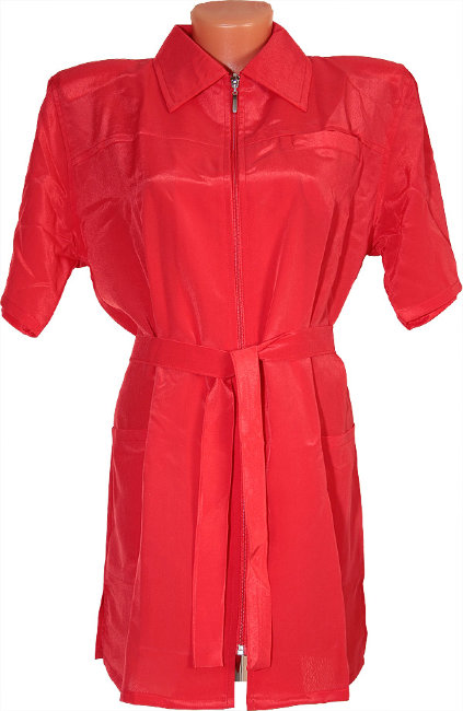 Халат для парикмахера "Инструменты Россия" САКУРА красный 5960582 ХXL