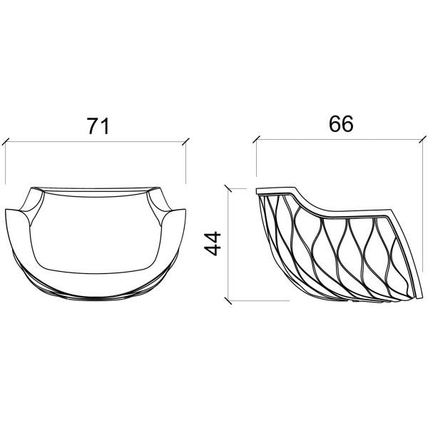 Кресло парикмахерское Gamma&Bross PEARL GECH001PO/GECH001BA