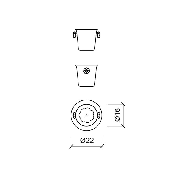 Фенодержатель Gamma&Bross LIBIAM WALL GCMW130LA