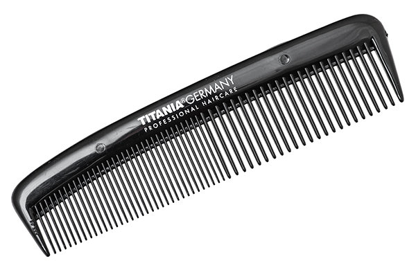 Расчёска карманная TITANIA черная 1810/2 Расчёска карманная TITANIA черная 1810/2