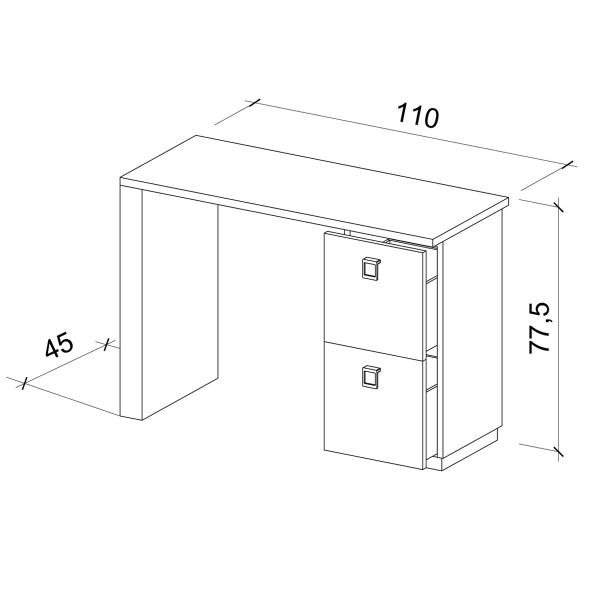 Стол маникюрный Gamma&Bross BASICURE GSP0007TA/Promo Стол маникюрный Gamma&Bross BASICURE GSP0007TA/Promo