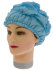Шапочка для душа Sibel с эластичной лентой голубая 508123303