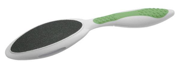 Тёрка TITANIA для ног эргономичной формы зеленая 3040B Тёрка TITANIA для ног эргономичной формы зеленая 3040B