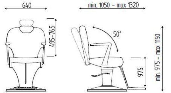 Мужское кресло Karisma HABANA K454 Мужское кресло Karisma HABANA K454