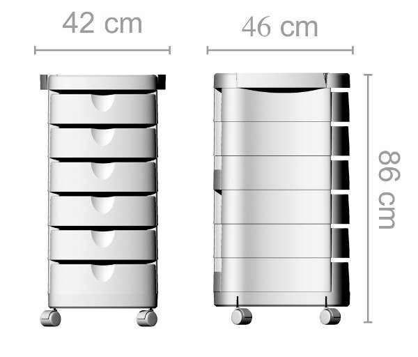 Тележка Ceriotti CIAK-S 7248 N