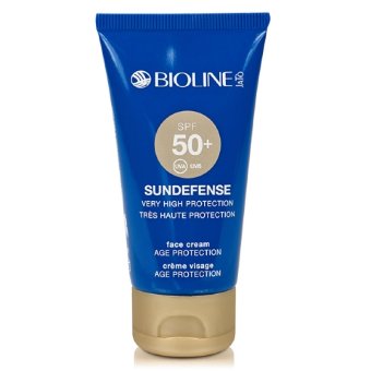 Крем SPF 50+ для лица BIOLINE SUNDEFENSE, очень высокая степень защиты от УФ SDR13050