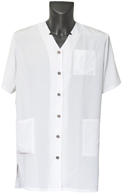 Халат для косметолога "Инструменты Россия" белый 5960125 L Халат для косметолога "Инструменты Россия" белый 5960125 L