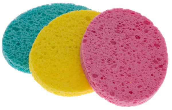 Растительная губка (влажная) для удаления макияжа Sibel 904333 Растительная губка (влажная) для удаления макияжа Sibel 904333