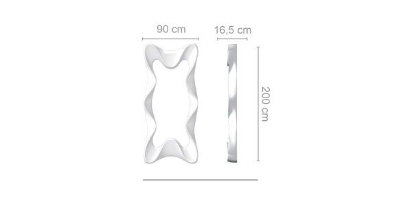 Зеркало парикмахерское Ceriotti NAMI P9881B