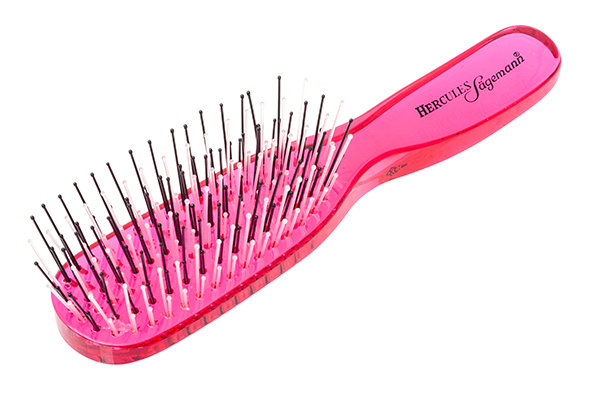 Щетка HERCULES малая с ультра-мягкими щетинками розовая 8106 - pink Щетка HERCULES малая с ультра-мягкими щетинками розовая 8106 - pink