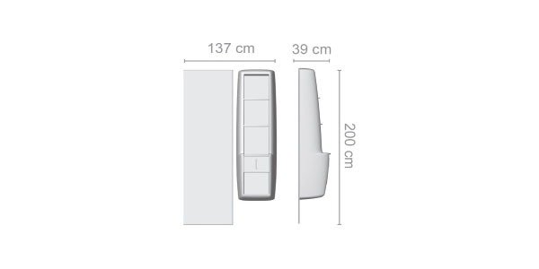 Зеркало парикмахерское Ceriotti KOBY MIRROR P9804B