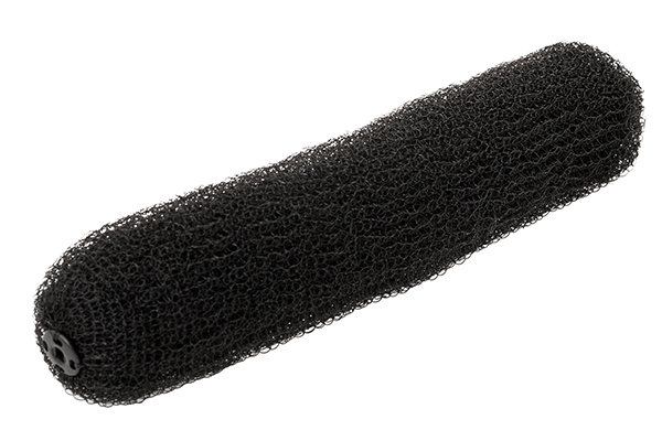 Подкладка для волос Sibel 18см чёрная на кнопках 9502193 Подкладка для волос Sibel 18см чёрная на кнопках 9502193