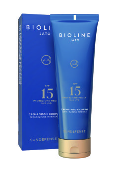 Крем SPF 15 для тела BIOLINE CREMA VISO E CORPO, средняя степень защиты от УФ (150мл) SDR17150