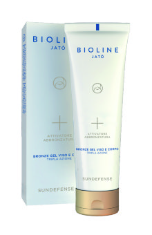 Гель для подготовки кожи к загару BIOLINE BRONZE GEL VISO E CORPO (150мл) SDR53150