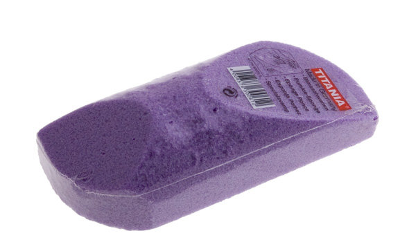 Терка педикюрная TITANIA из искусственной пемзы для ухода за кожей рук и ног 3000/6К Терка педикюрная TITANIA из искусственной пемзы для ухода за кожей рук и ног 3000/6К