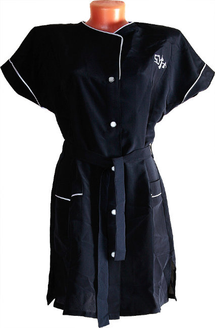 Халат для парикмахера "Инструменты Россия" 555 синий 5960455 XXL