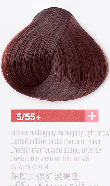 Светлый шатен интенсивный махагоновый цвет, крем-краска LAKME COLLAGE 5/55+ 25551 Светлый шатен интенсивный махагоновый цвет, крем-краска LAKME COLLAGE 5/55+ 25551