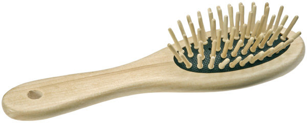 Щётка массажная TITANIA из натурального дерева светлая 2820 Щётка массажная TITANIA из натурального дерева светлая 2820