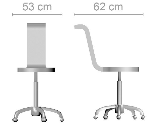 Стул Ceriotti TAO P4911
