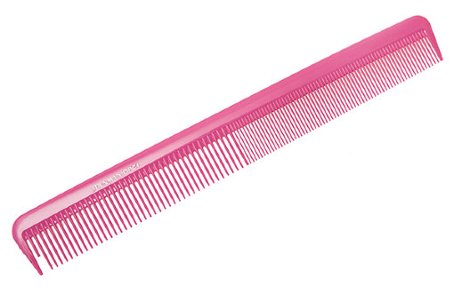 Расчёска комбинированная прямая Denman Pink Precision DPC4PNK