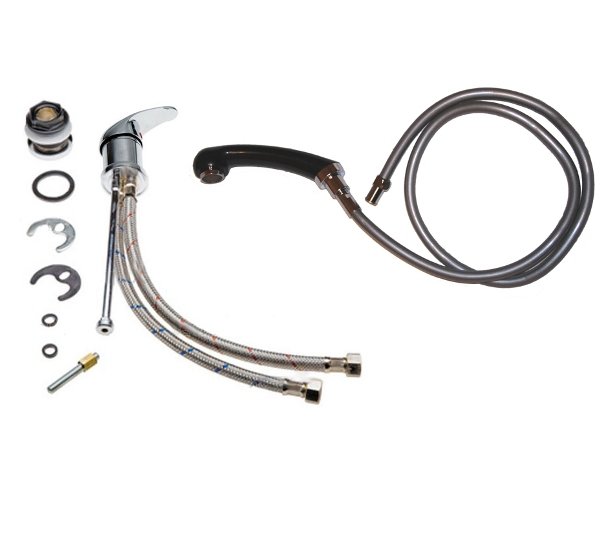 Смеситель с установочным комплектом 408 Смеситель с установочным комплектом 408