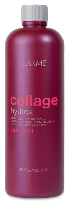 Стабилизированный крем-окислитель LAKME Collage Hydrox 40V, (12%) (1000 мл) 42401 Стабилизированный крем-окислитель LAKME Collage Hydrox 40V, (12%) (1000 мл) 42401