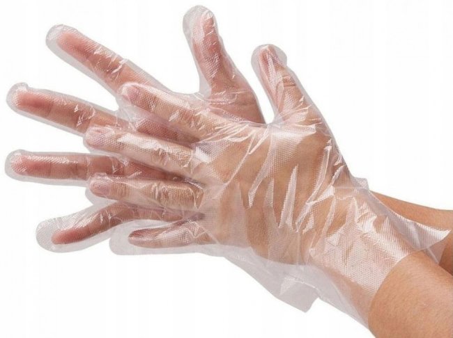 Перчатки полиэтиленовые одноразовые, прозрачные, размер M (100 шт, 50 пар) Перчатки полиэтиленовые одноразовые, прозрачные, размер M (100 шт, 50 пар)