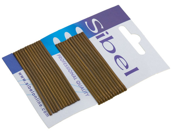 Невидимки Sibel 70 мм бронзовые 24 шт 940017015